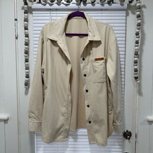 Cream Corduroy button down